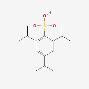 molecular formula C15H24O3S B3055311 2,4,6-三异丙基苯磺酸 CAS No. 63877-57-6