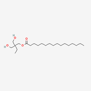 molecular formula C22H44O4 B3055356 Trimethylolpropane monopalmitate CAS No. 64131-22-2