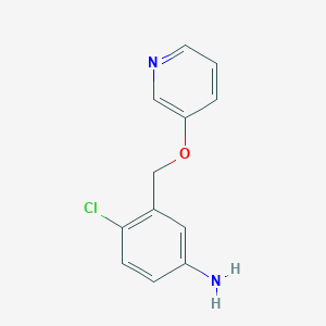 3-(5-Amino-2-chlorobenzyloxy)pyridine