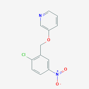 3-(2-Chloro-5-nitro-benzyloxy)-pyridine