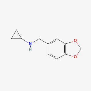 N-(1,3-benzodioxol-5-ylmethyl)cyclopropanamine