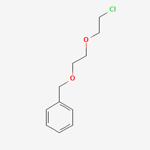 molecular formula C11H15ClO2 B3055380 2-(2-Benzyloxyethoxy)ethyl chloride CAS No. 64352-98-3