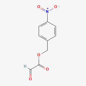 molecular formula C9H7NO5 B3055382 (4-nitrophenyl)methyl 2-oxoacetate CAS No. 64370-35-0