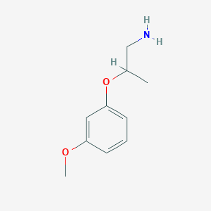 molecular formula C12H11ClN4O3 B3055390 6-chloro-2-N-(3-methoxyphenyl)-3-nitropyridine-2,4-diamine CAS No. 6440-96-6