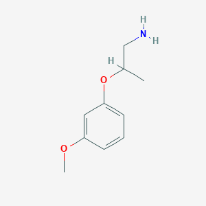 1-[(1-Aminopropan-2-YL)oxy]-3-methoxybenzene