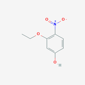 molecular formula C8H9NO4 B3055419 3-Ethoxy-4-nitrophenol CAS No. 64635-54-7