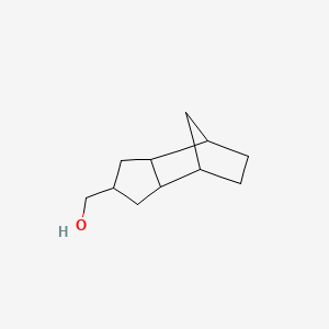 molecular formula C11H18O B3055420 Hexahydro-2-hydroxymethyl-4,7-methanoindan CAS No. 64644-36-6