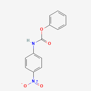 molecular formula C13H10N2O4 B3055423 Phenyl N-(4-nitrophenyl)carbamate CAS No. 6465-01-6