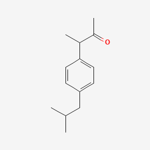 3-[4-(2-Methylpropyl)phenyl]butan-2-one