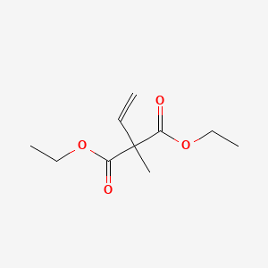 molecular formula C10H16O4 B3055433 Diethyl 2-ethenyl-2-methylpropanedioate CAS No. 64770-16-7