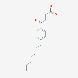 4-(4-Heptylphenyl)-4-oxobutanoic acid