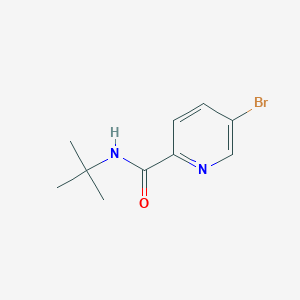 2-Pyridinecarboxamide, 5-bromo-N-(1,1-dimethylethyl)-