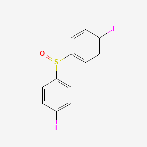 molecular formula C12H8I2OS B3055438 Bis(4-iodophenyl) sulfoxide CAS No. 647829-43-4