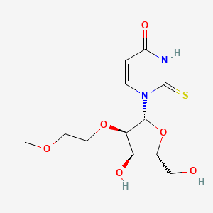 molecular formula C12H18N2O6S B3055440 2'-O-(2-Methoxyethyl)-2-thiouridine CAS No. 647839-20-1