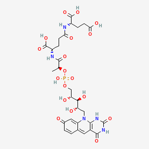 molecular formula C29H36N5O18P B3055463 coenzyme F420 CAS No. 64885-97-8