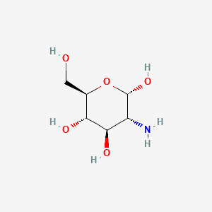 molecular formula C6H13NO5 B3055466 alpha-Glucosamine, D- CAS No. 6490-70-6