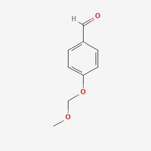 molecular formula C9H10O3 B3055510 4-(Methoxymethoxy)benzaldehyde CAS No. 6515-21-5