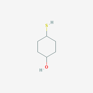 molecular formula C6H12OS B3055524 trans-4-Mercaptocyclohexanol CAS No. 6522-35-6
