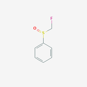 molecular formula C7H7FOS B3055538 ((fluoromethyl)sulfinyl)benzene CAS No. 65325-68-0