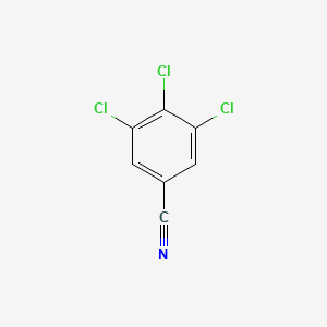 molecular formula C7H2Cl3N B3055599 3,4,5-Trichlorobenzonitrile CAS No. 6575-06-0