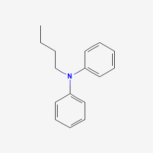 molecular formula C16H19N B3055623 N-Butyl-N-phenylbenzenamine CAS No. 6590-43-8