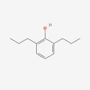 molecular formula C12H18O B3055682 2,6-Dipropylphenol CAS No. 6626-32-0