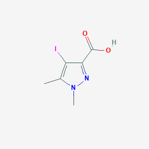 4-iodo-1,5-dimethyl-1H-pyrazole-3-carboxylic acid