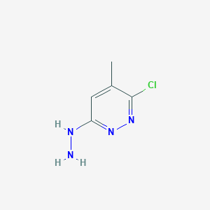 3-Chloro-6-hydrazinyl-4-methylpyridazine