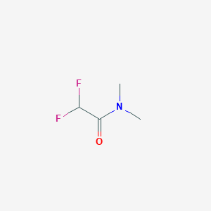 molecular formula C4H7F2NO B3055756 2,2-difluoro-N,N-dimethylacetamide CAS No. 667-50-5