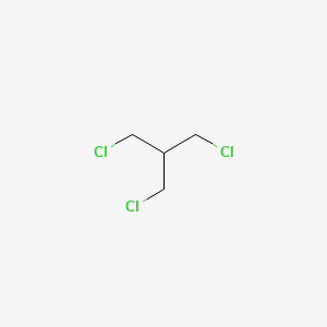 molecular formula C4H7Cl3 B3055757 1,3-Dichloro-2-(chloromethyl)propane CAS No. 66703-69-3