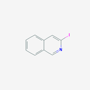 molecular formula C9H6IN B3055760 3-Iodoisoquinoline CAS No. 66728-97-0