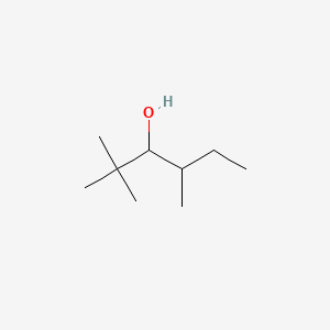 molecular formula C9H20O B3055774 2,2,4-Trimethylhexan-3-ol CAS No. 66793-89-3