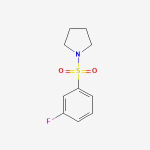 1-(3-Fluorophenyl)sulfonylpyrrolidine