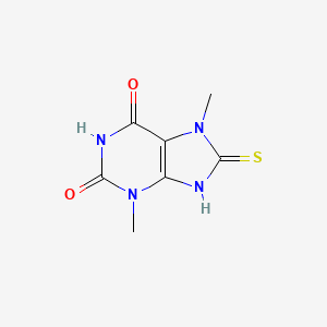 3,7-dimethyl-8-sulfanylidene-9H-purine-2,6-dione
