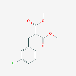 Propanedioic acid, [(3-chlorophenyl)methyl]-, dimethyl ester