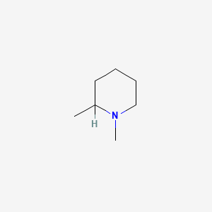 molecular formula C7H15N B3055814 1,2-Dimethylpiperidine CAS No. 671-36-3