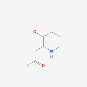 1-(3-Methoxypiperidin-2-yl)propan-2-one
