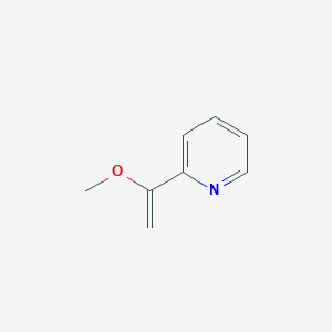 Pyridine, 2-(1-methoxyethenyl)-