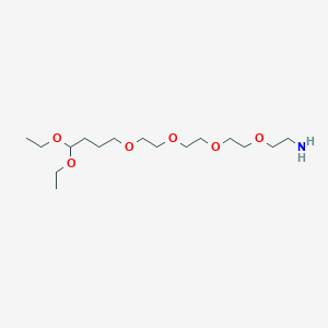 16-Ethoxy-3,6,9,12,17-pentaoxanonadec-1-ylamine