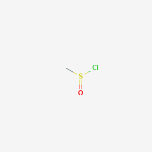 molecular formula CH3ClOS B3055876 Methanesulfinyl chloride CAS No. 676-85-7