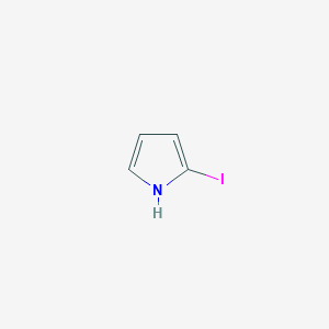 molecular formula C4H4IN B3055884 2-Iodo-1H-pyrrole CAS No. 67655-27-0