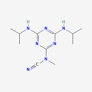 molecular formula C11H19N7 B3055890 Metazine CAS No. 67704-68-1