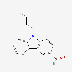 molecular formula C17H17NO B3055892 9-Butyl-9H-carbazole-3-carbaldehyde CAS No. 67707-09-9