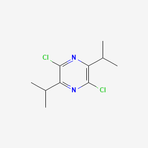 molecular formula C10H14Cl2N2 B3055898 2,5-DICHLORO-3,6-DIISOPROPYLPYRAZINE CAS No. 67735-80-2