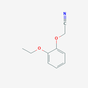 molecular formula C10H11NO2 B3055905 2-(2-ethoxyphenoxy)acetonitrile CAS No. 6781-16-4