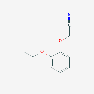 molecular formula C10H11NO2 B3055905 (2-Ethoxyphenoxy)acetonitrile CAS No. 6781-16-4