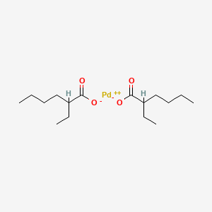 molecular formula C8H16O2Pd B3055906 Palladium 2-ethylhexanoate CAS No. 67816-11-9