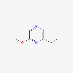 molecular formula C7H10N2O B3055914 2-Ethyl-6-methoxypyrazine CAS No. 67845-38-9