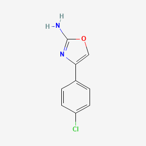 B3055959 4-(4-Chloro-phenyl)-oxazol-2-ylamine CAS No. 68101-25-7