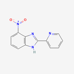 B3055962 4-Nitro-2-(2-pyridinyl)-1H-benzimidazole CAS No. 68118-47-8